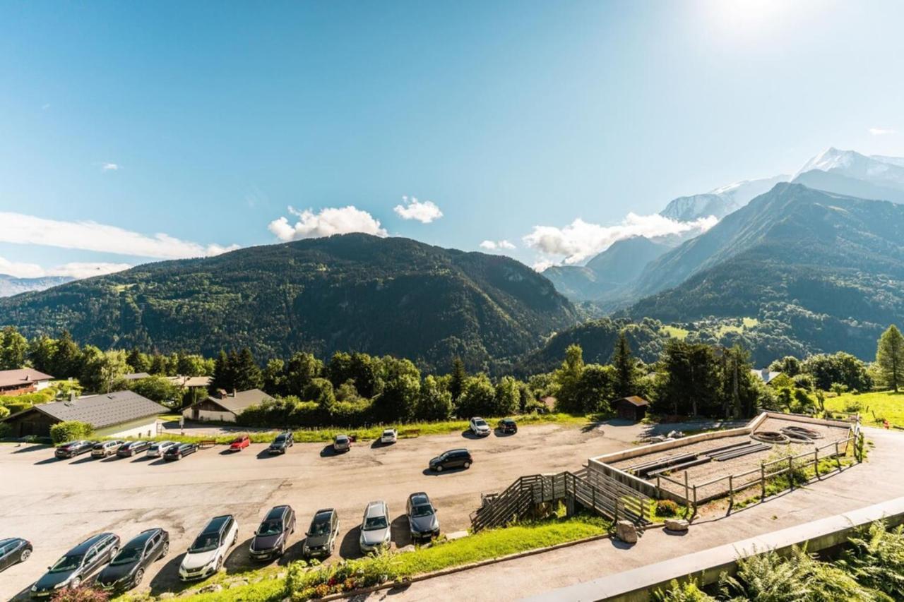 Furnished Studio At The Foot Of The Slopes With A Balcony & Mountains View Apartment Saint-Gervais-les-Bains Exterior photo