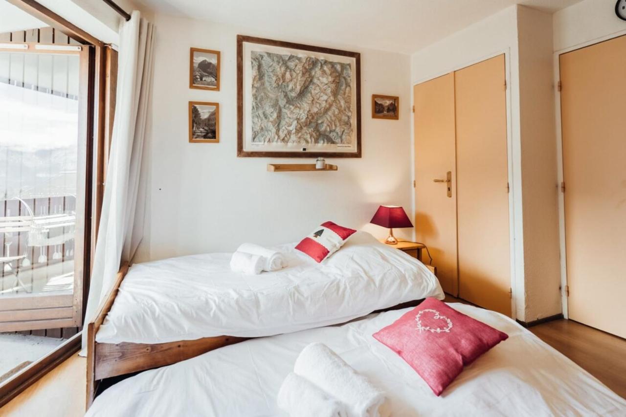 Furnished Studio At The Foot Of The Slopes With A Balcony & Mountains View Apartment Saint-Gervais-les-Bains Exterior photo